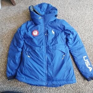RALPH LAUREN BLUE USA JACKET